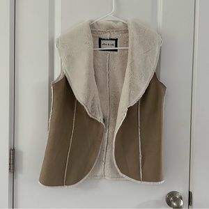 Small Olive and Oak Beige Vest